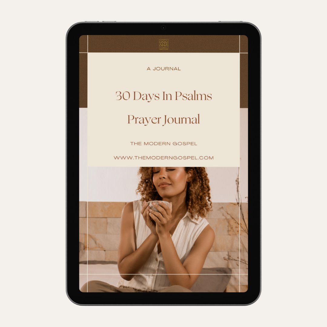 30 Days in Psalms Prayer Journal